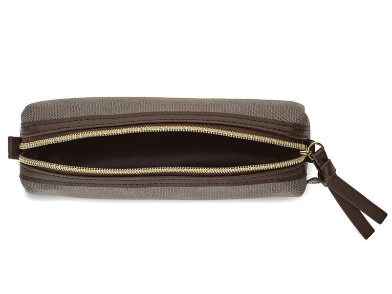 Premium pennfodral i canvas skiffergrå, Övrigt