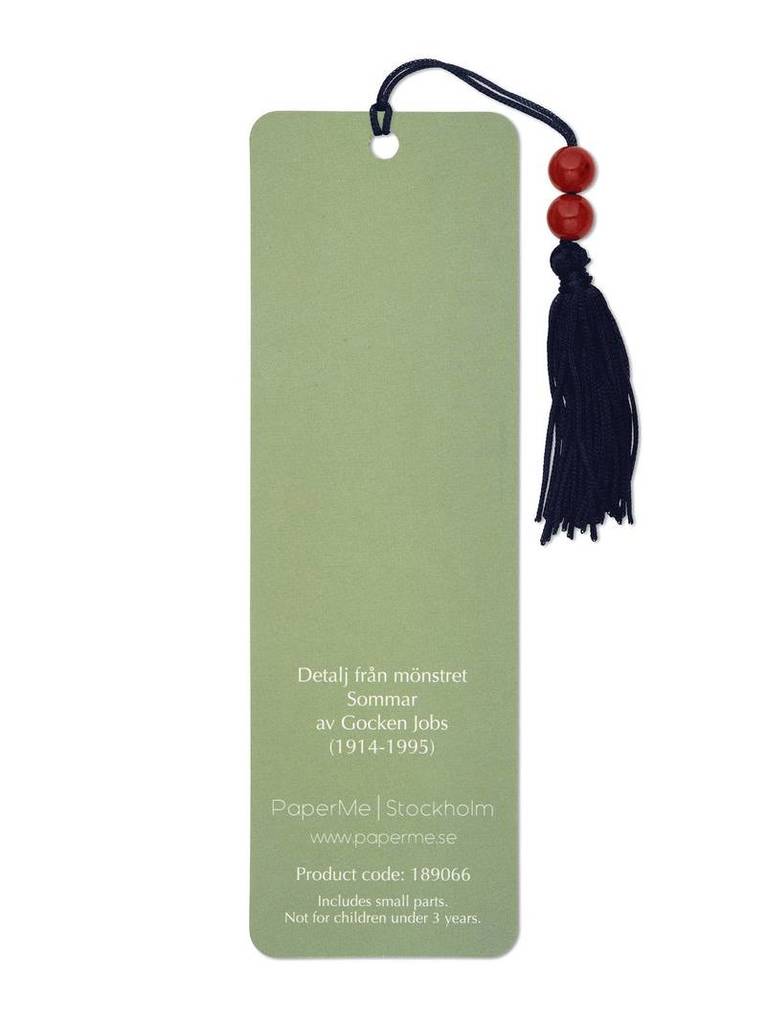 Bokmärke Sommar Gocken Jobs, Övrigt