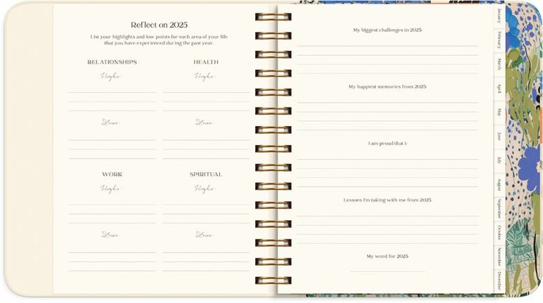 Kalender 2026 Life Planner Style, Övrigt