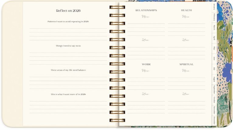 Kalender 2026 Life Planner Style, Övrigt