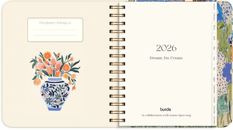 Kalender 2026 Life Planner Style, Övrigt