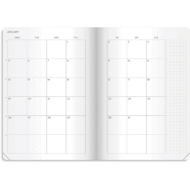 Calendar 2027 Masume A5, Övrigt