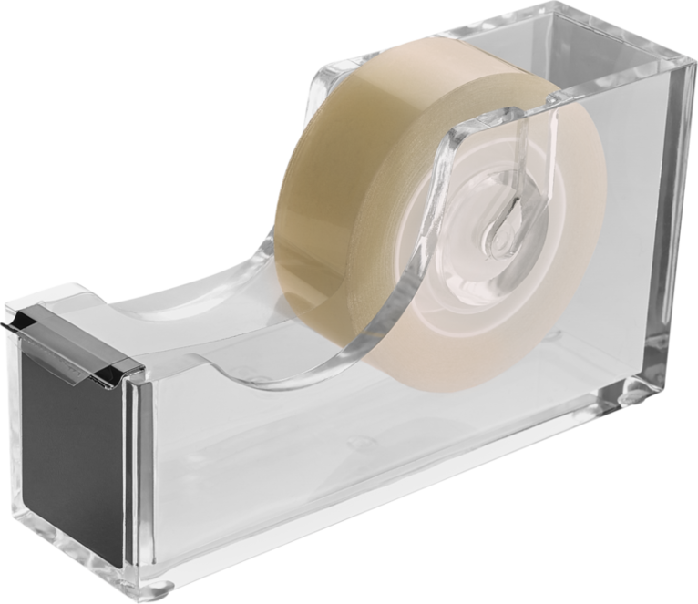 Tejphållare akryl transparent svart, Övrigt