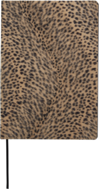 Anteckningsbok A5 Leopard brun
