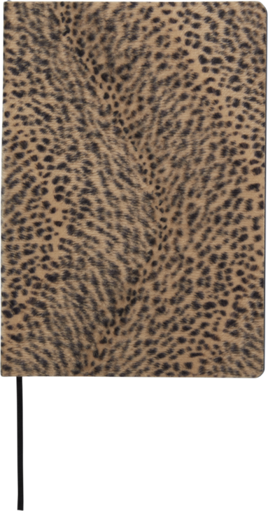 Anteckningsbok A5 Leopard brun 1