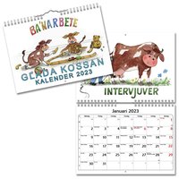Väggkalender 2023 Glada Kossan
