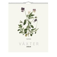 Väggkalender 2024 Växter