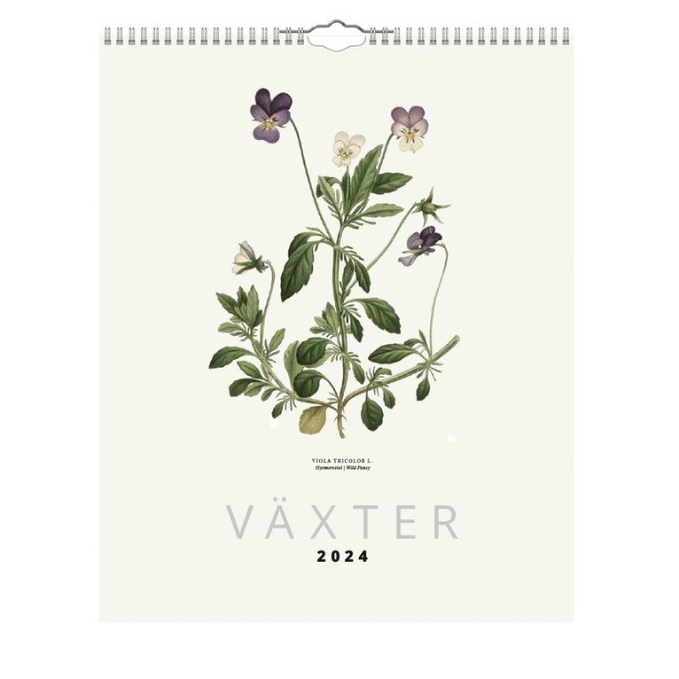 Väggkalender 2024 Växter 1