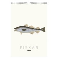 Väggkalender 2026 Fiskar