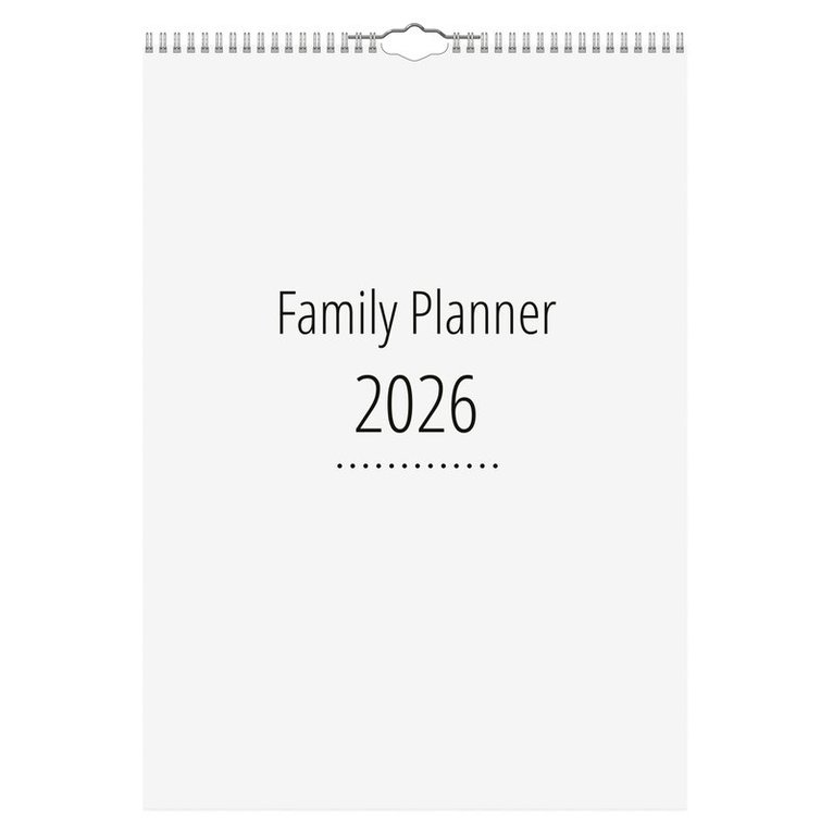 Familjekalender 2026 A3 8 kolumner