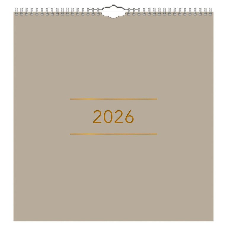 Väggkalender 2026 Clean, Övrigt