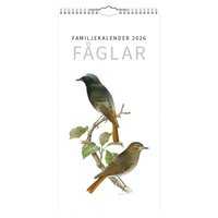 Familjekalender 2026 Fåglar