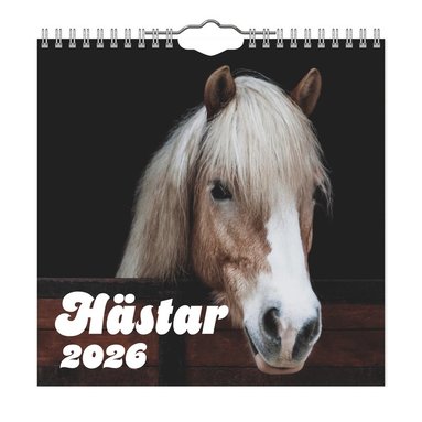 Väggkalender 2026 Hästar Mini 1