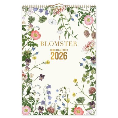 Familjekalender 2026 Blomster 1