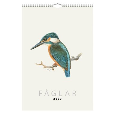 Väggkalender 2027 Fåglar, Övrigt