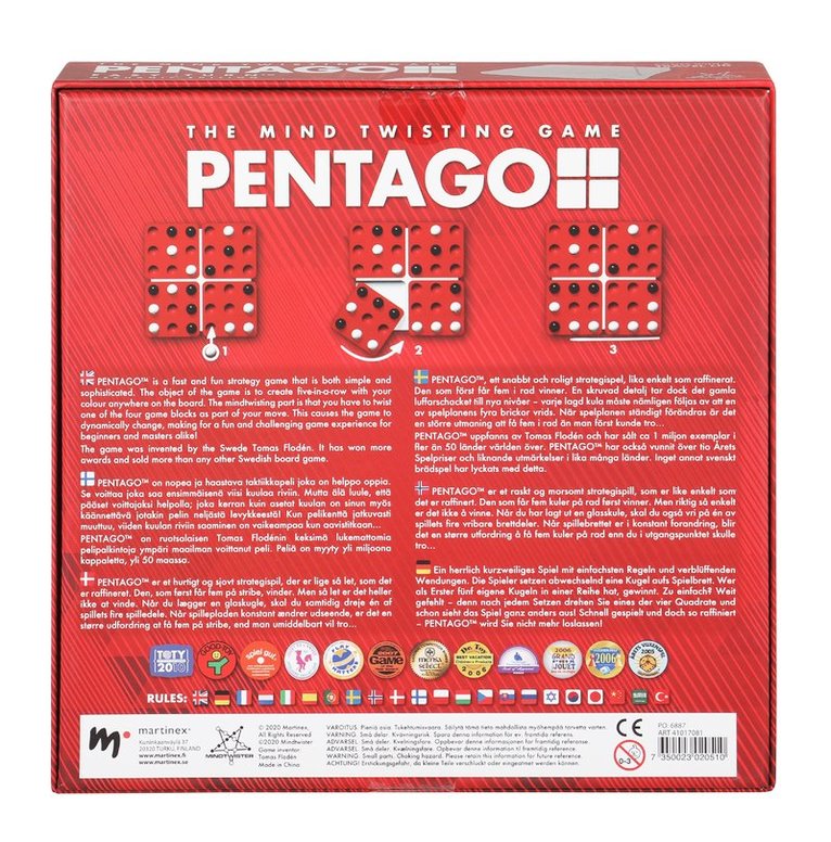 Pentago mekaniskt, Övrigt