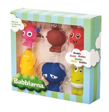 Plastfigur Babblarna 6-pack 1