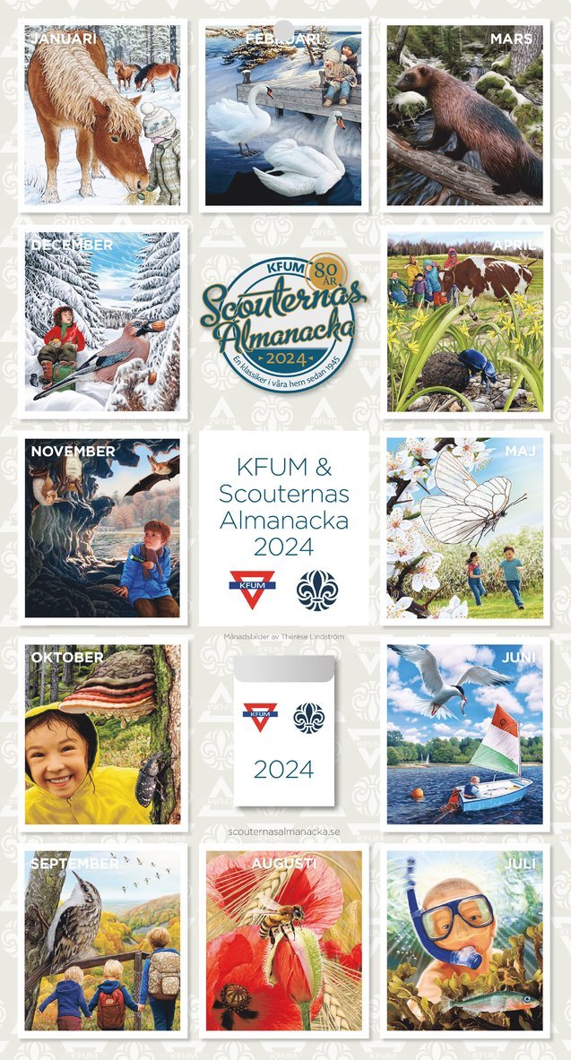 KFUM & Scouternas Almanacka 2024 1