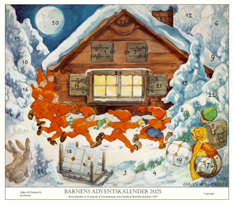 Barnens Adventskalender 2025, Övrigt