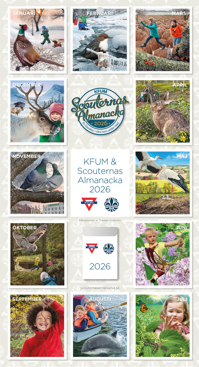 KFUM & Scouternas Almanacka 2026, Övrigt