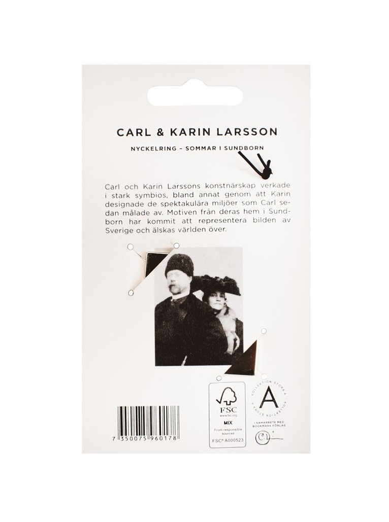 Nyckelring - Carl och Karin Larsson : Sommar i Sundborn, Övrigt