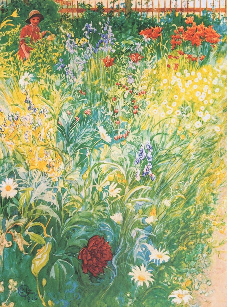 Pussel 1000 bitar - Carl och Karin Larsson : Sommarblommor, Övrigt