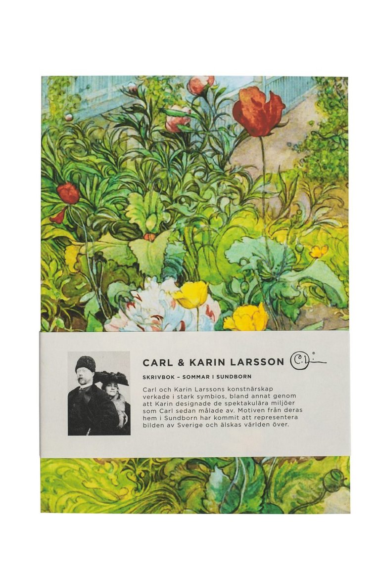 Anteckningsbok A5 mjukband - Carl och Karin Larsson : Sommar i Sundborn, Övrigt
