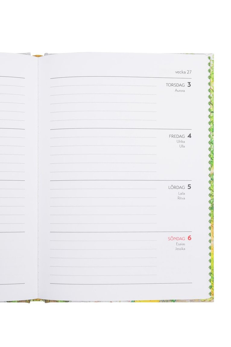 Kalender 2025 Carl och Karin Larsson, Övrigt