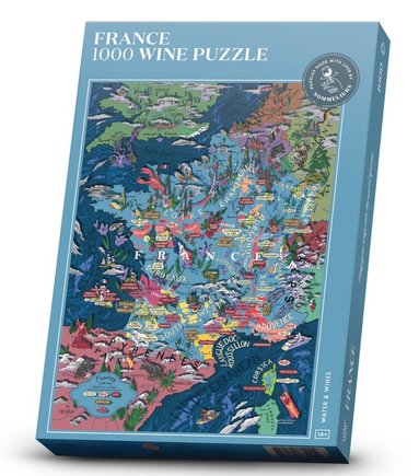 Pussel 1000 bitar - Vinpussel - Frankrike, Övrigt