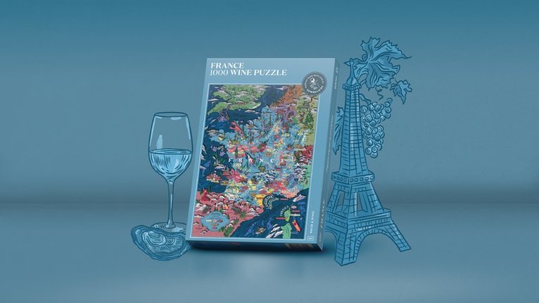 Pussel 1000 bitar - Vinpussel - Frankrike, Övrigt
