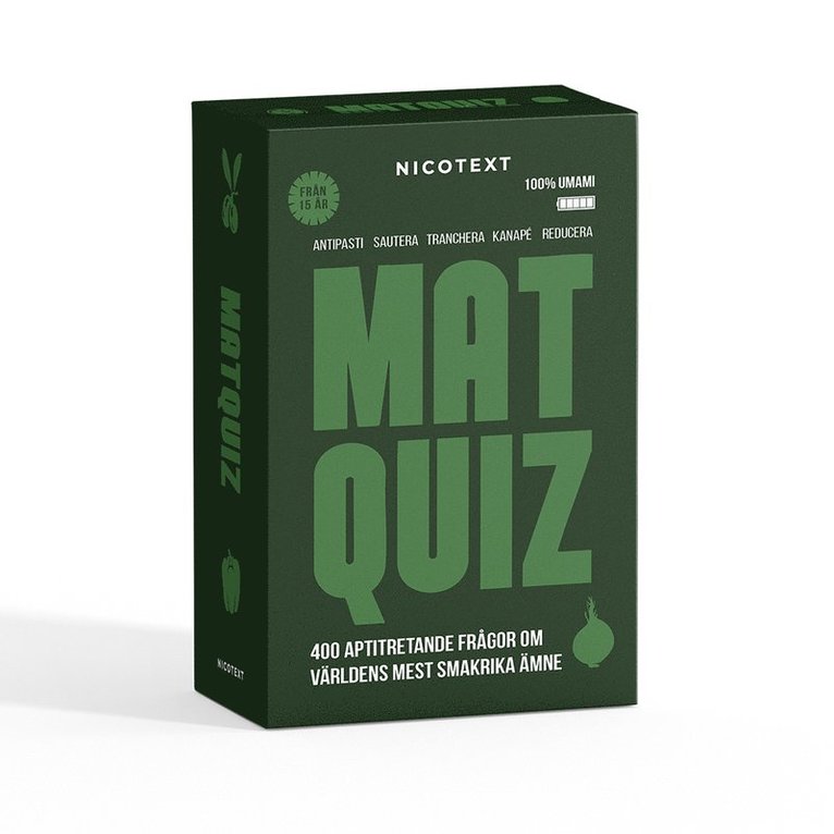 Matquiz, Övrigt