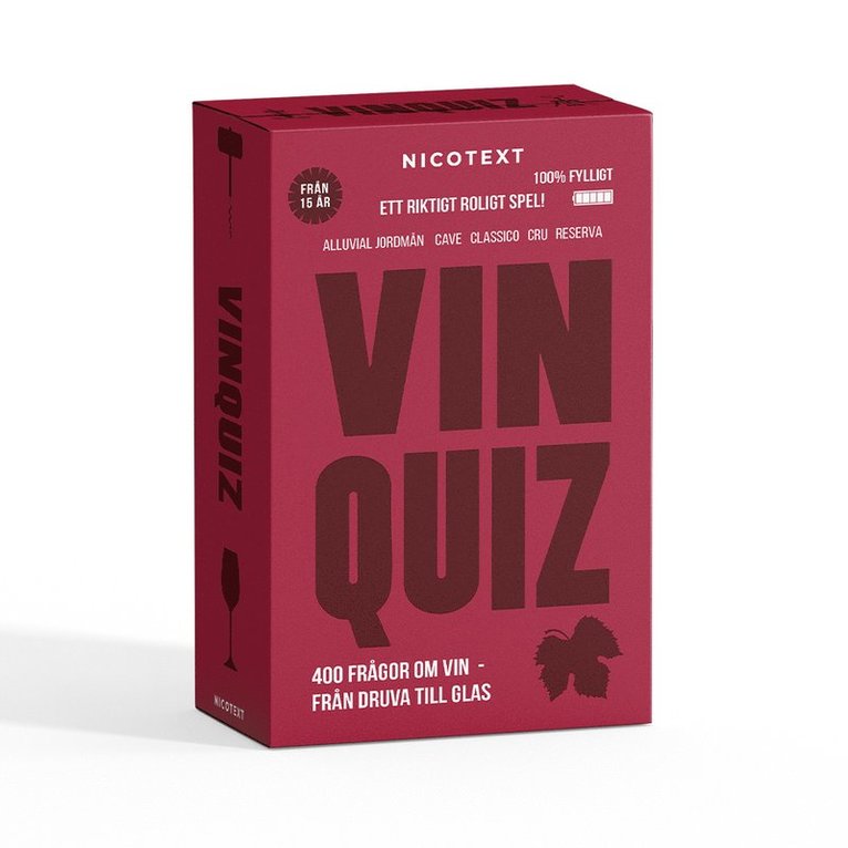 Vinquiz, Övrigt