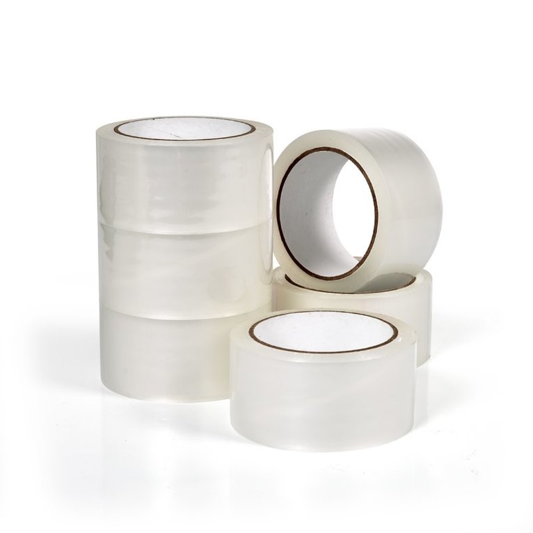 Packtejp 66m x 50mm PP transparent, Övrigt