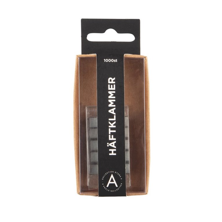 Häftklammer 26/6 silver