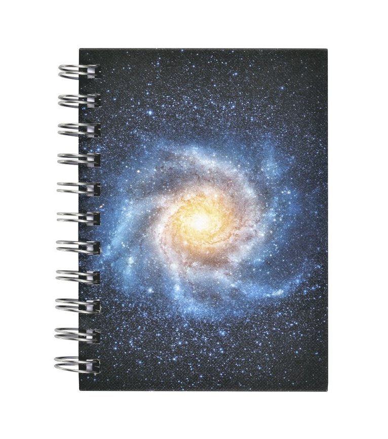 Anteckningsbok A6 spiral Galax 1