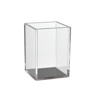 Pennburk akryl transparent svart