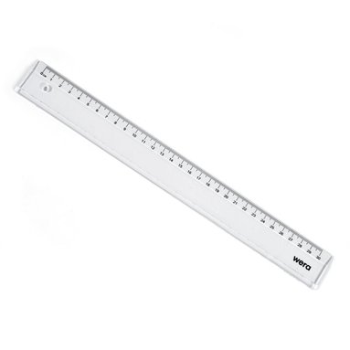 Linjal 30cm transparent, Övrigt