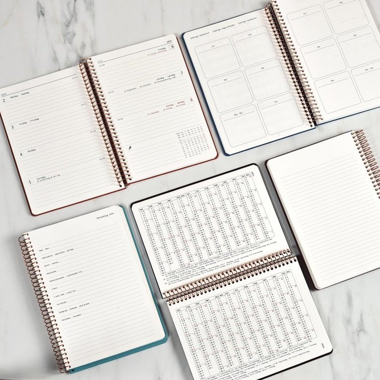 Kalender 2026 A5 Vecka/Uppslag Coffee, Övrigt