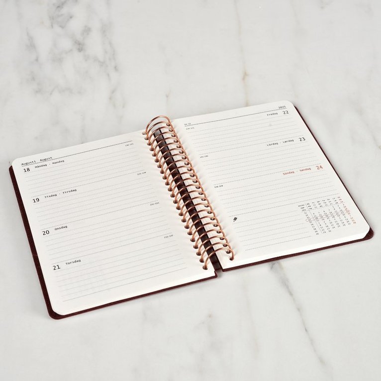 Kalender 2026 A6 Vecka/Uppslag Coffee, Övrigt