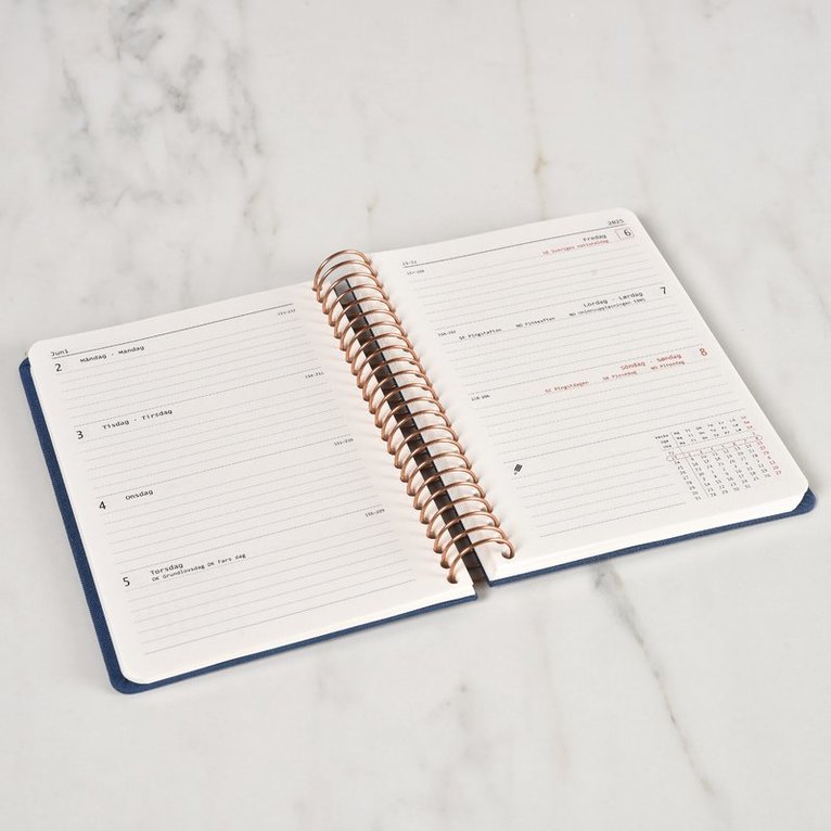 Kalender 2026 A6 Vecka/Uppslag Aloe Vera, Övrigt