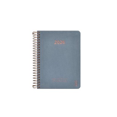 Kalender 2026 A6 Vecka/Uppslag Denim 1