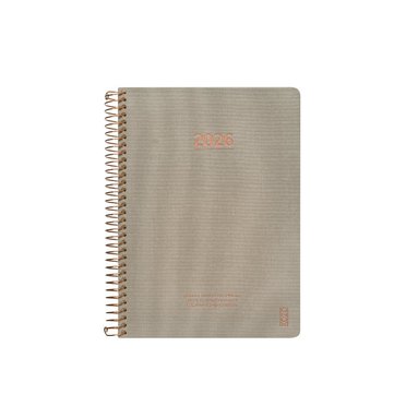 Kalender 2026 A5 Vecka/Uppslag Clay 1