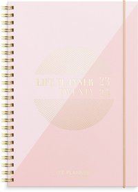 Kalender 2023-2024 Life Planner Pink A5