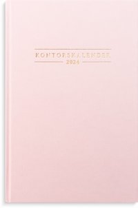 Kalender 2024 Kontorskalender rosa