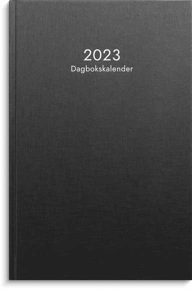 Kalender 2023 Dagbokskalender svart 1