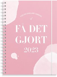 Kalender 2023 Få det gjort rosa