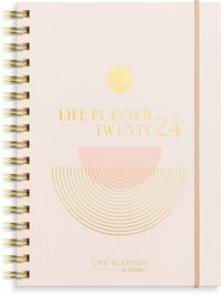 Kalender 2024 Life Planner Pink A6