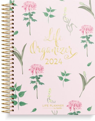 Kalender 2024 Life Organizer Blommor 1