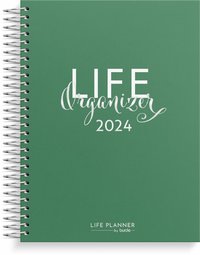 Kalender 2024 Life Organizer grön