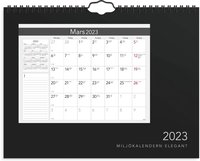 Väggkalender 2023 Miljökalendern Elegant